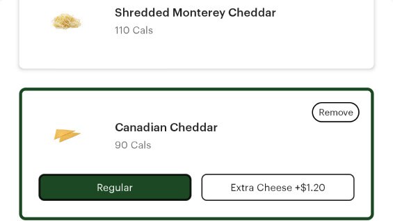 Customize & Save Your Faves