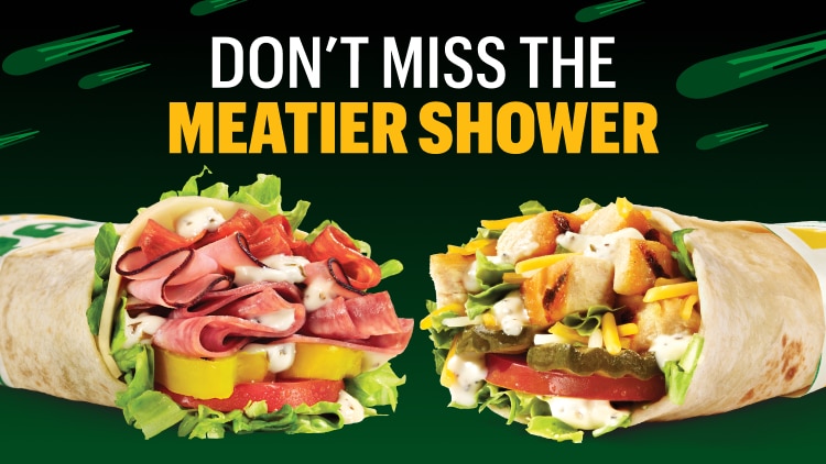 No te pierdas el "meatier shower" con 2 Protein Pockets.