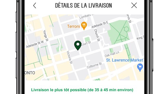 Optez pour la livraison Subwayᴹᴰ ou le ramassage express