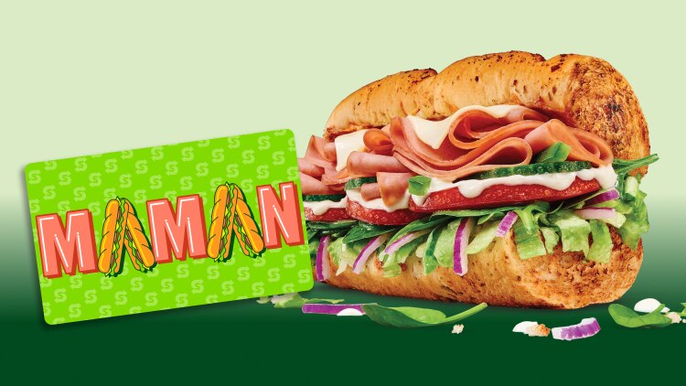 Carte-cadeau 25$ = 6 po classique gratuit.